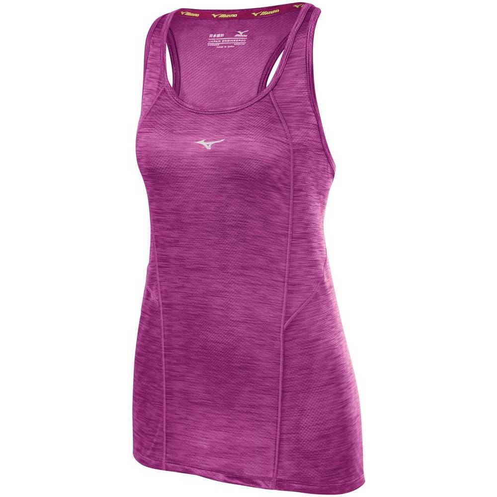 Damske Tank Top Mizuno Alpha Vent Bezecke Nachový Vypredaj CJTZ15086